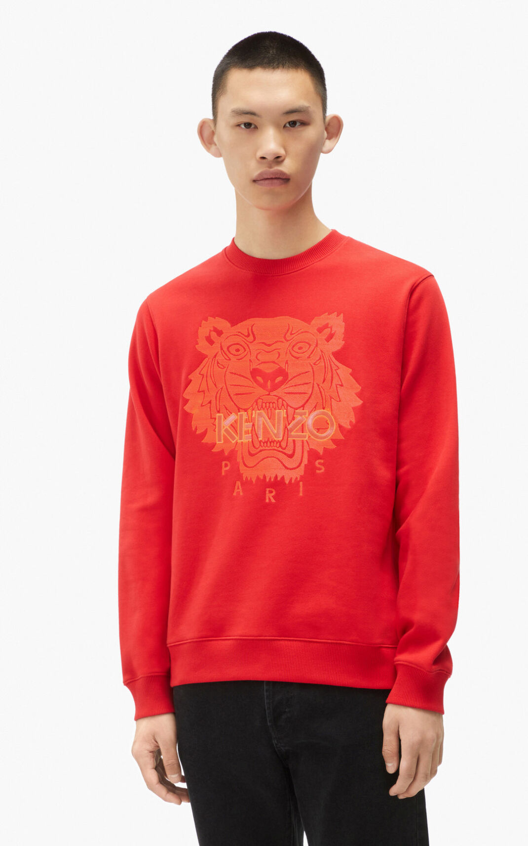 Kenzo Tiger Moška Puloverji Rdeča SI-3782475